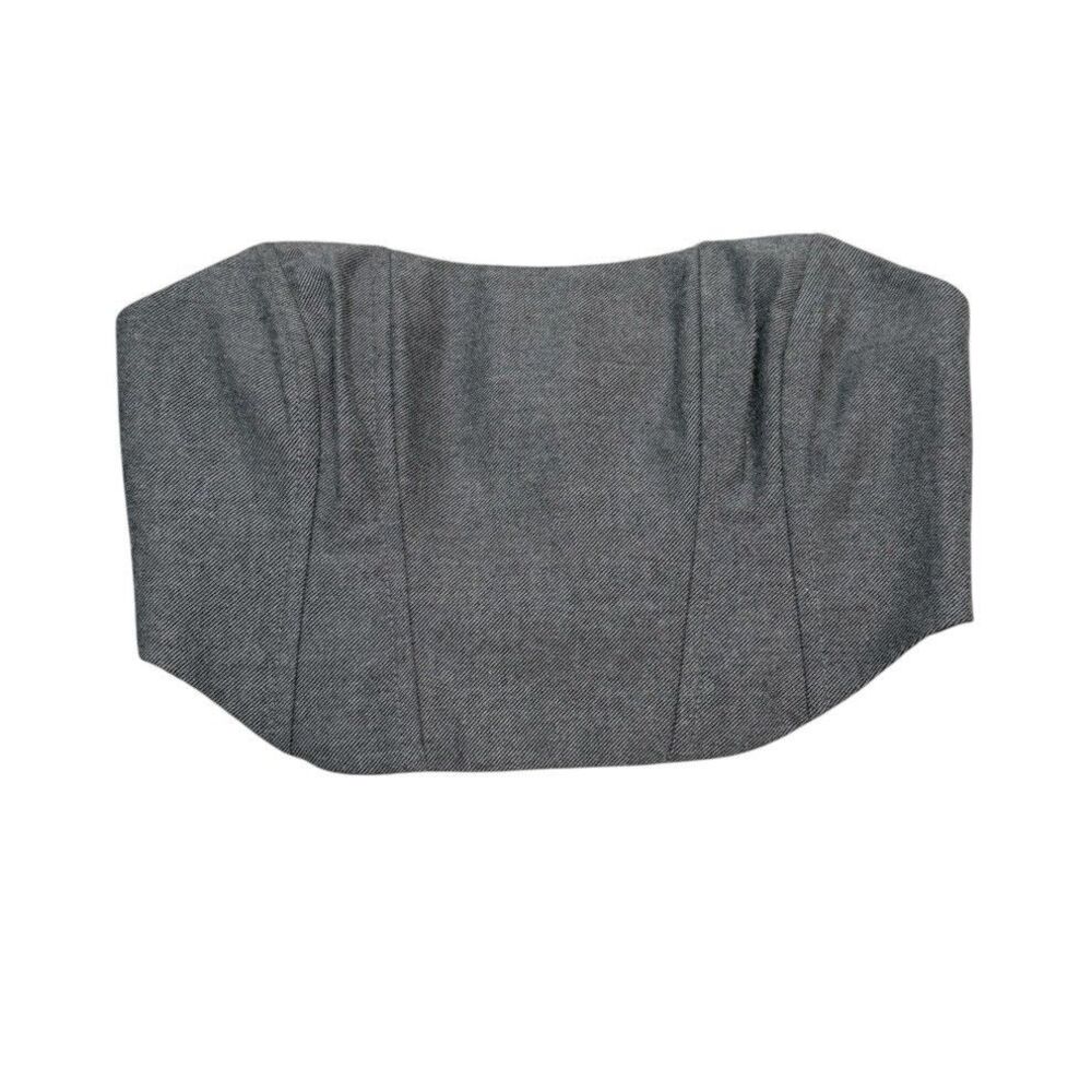 NA-KD Gray Corset Top Size EU 34 US 4 (XS)